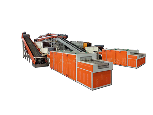 全自动隧道式振动研磨生产线