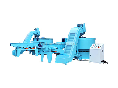 自动上料出料型振动研磨生产线