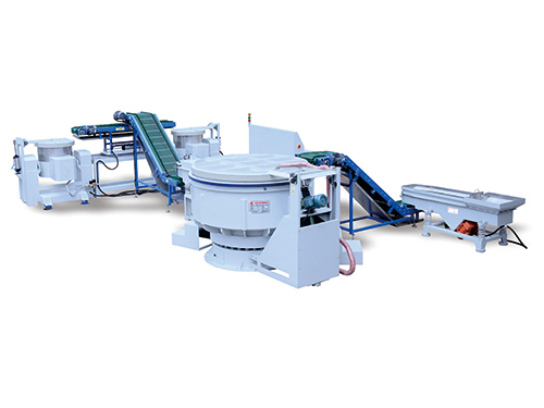 VB-1200L全自动振动抛光清洗脱水生产线