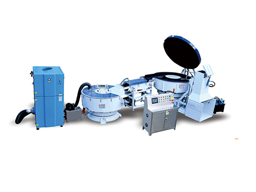 VB-A-1200L全自动振动研磨、清洗、烘干生产线